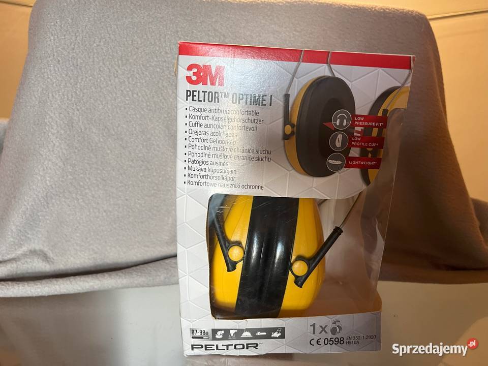 Słuchawki wygłuszające 3M Mława sprzedam