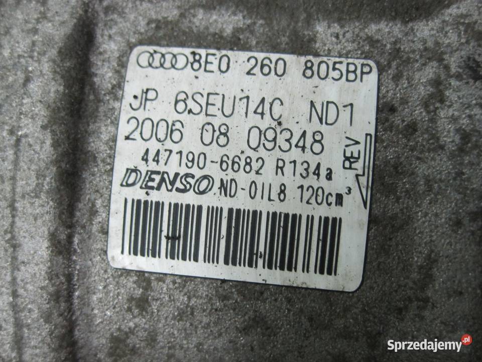 Audi A4 VW 18 TB BFB 163 07r sprężarka
