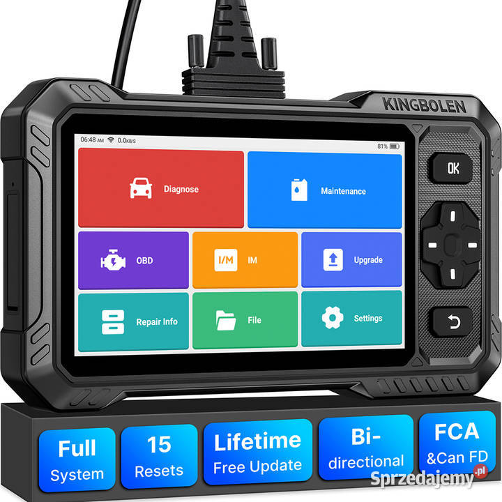 KINGBOLEN S6 Elite komputer skaner diagnostyczny Wrocław