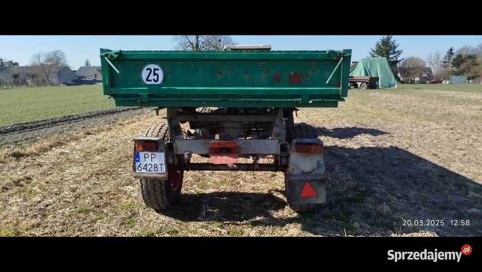 Przyczepa IFA THK 52 wywrotka 5 ton sprzedam