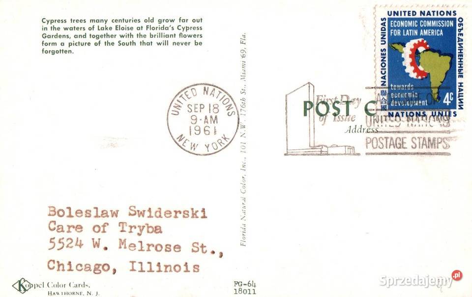 Koperty i Karty FDC World Europa Cept 1957 do wielkopolskie Konin