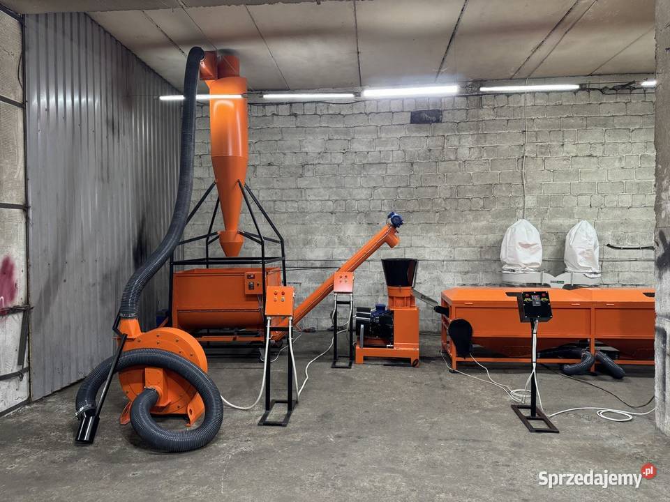 OKAZJA Linia granulacji pasz i pelletu opałowego Poznań