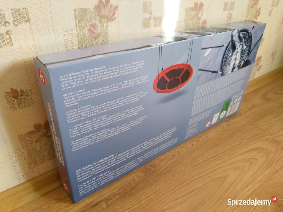 NAJTANIEJ Huśtawka Bocianie Gniazdo 110 Składana Zabrze sprzedam