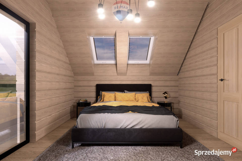 Dom jednorodziny z wiatą w otoczeniu lasu i Leśnica sprzedam