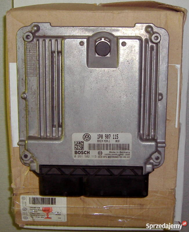 SEAT LEON 2 KOMPUTER STEROWNIK SILNIKA 1P0907115 śląskie Katowice