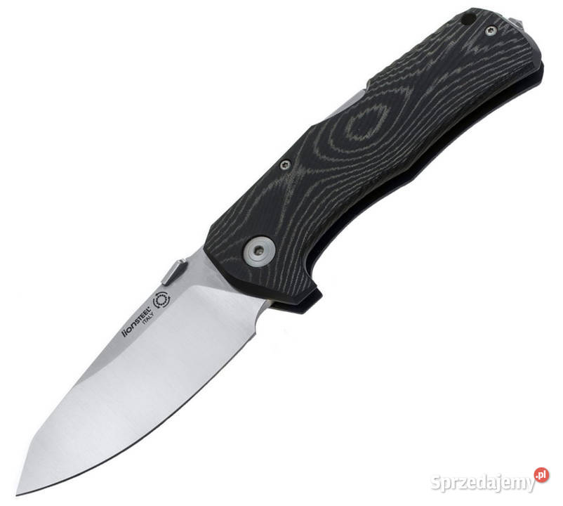 Nóż składany LionSteel TM1 Black Micarta Satin Warszawa