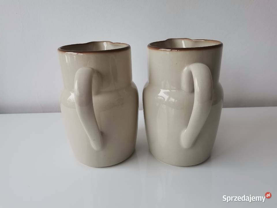 Stare nieużywane 2 dzbanek porcelt Pruszków Katowice
