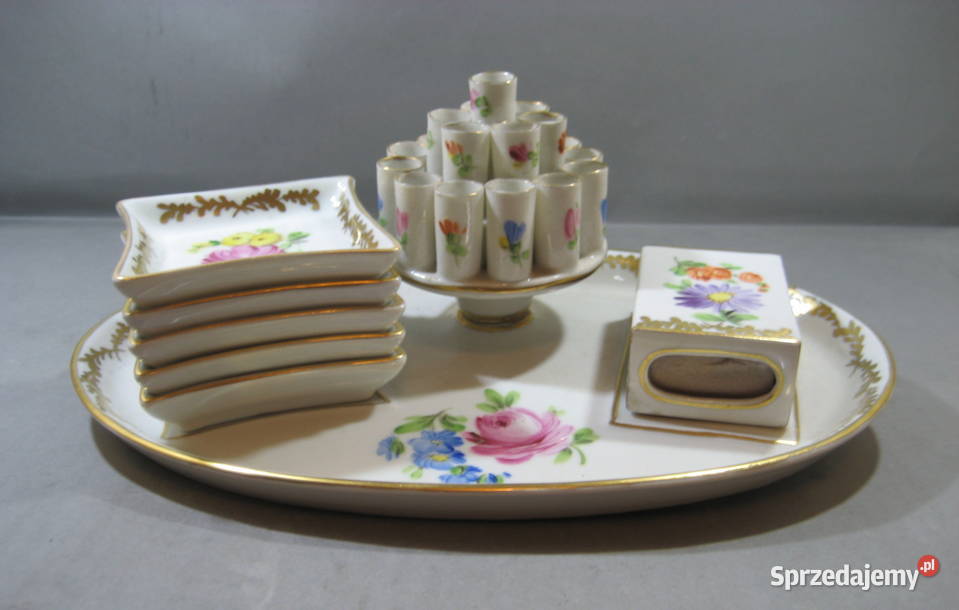 Przedwojenna Porcelana Potschapel Dresden Warszawa