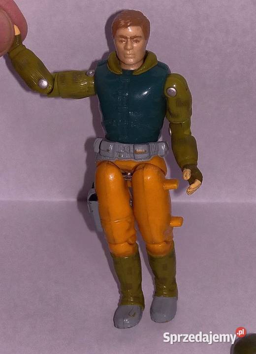 GI Joe Action Figure Kapitan Grid Iron 1990 Hasbro mazowieckie