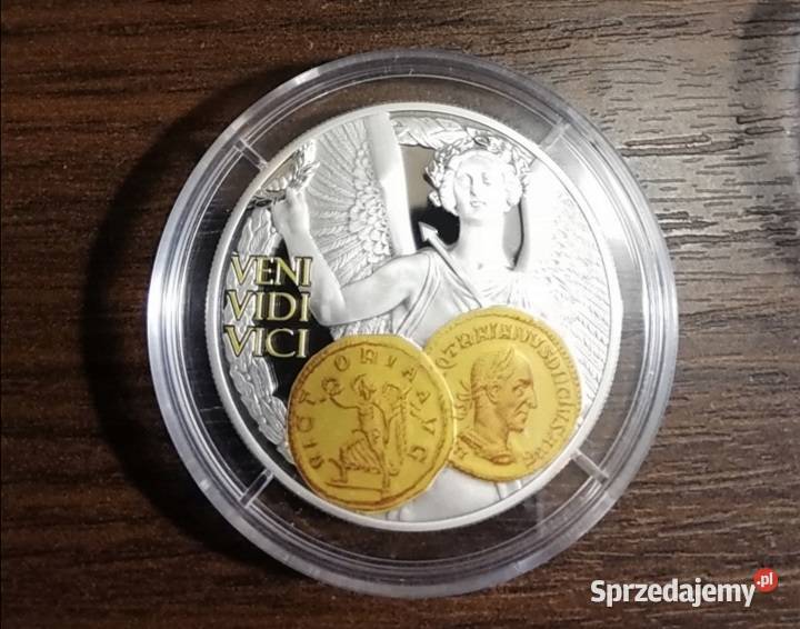 Aureus Novus srebrna moneta DIANA NEPTUN Numizmatyka Opole sprzedam