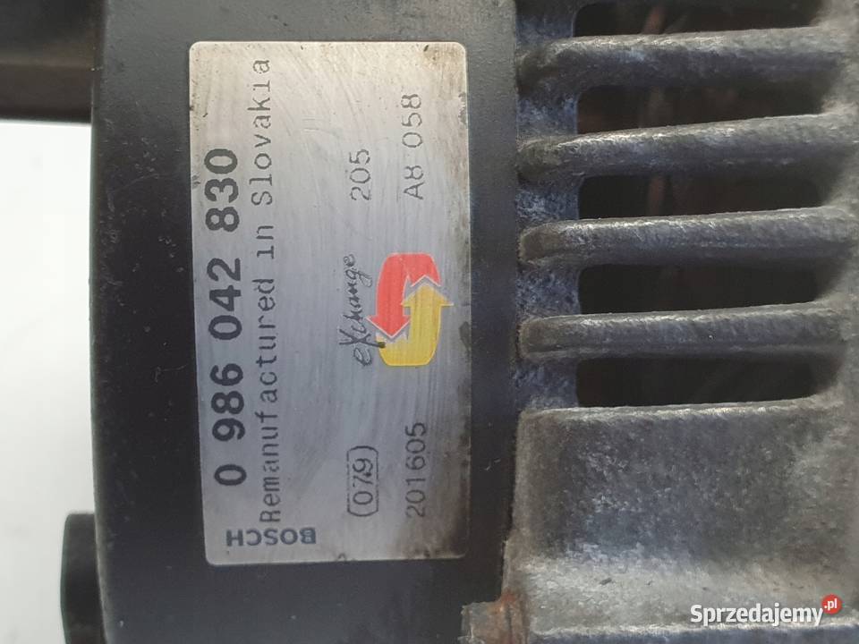 ALTERNATOR BMW E46 20 D Alternator Oryginał Rudka