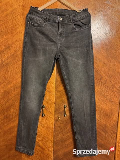 Jeansy męskie SM czarne Carry bawełna ze Rozmiar S Częstochowa