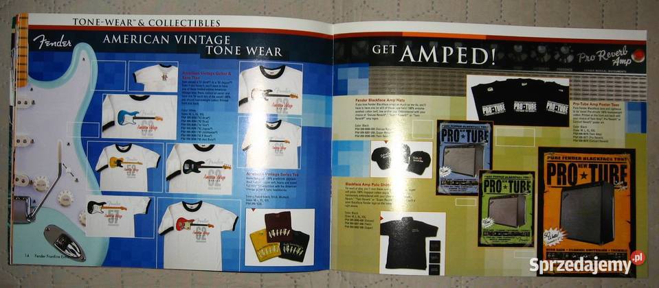 Fender Frontline 2002 brochure catalog katalog Kępice
