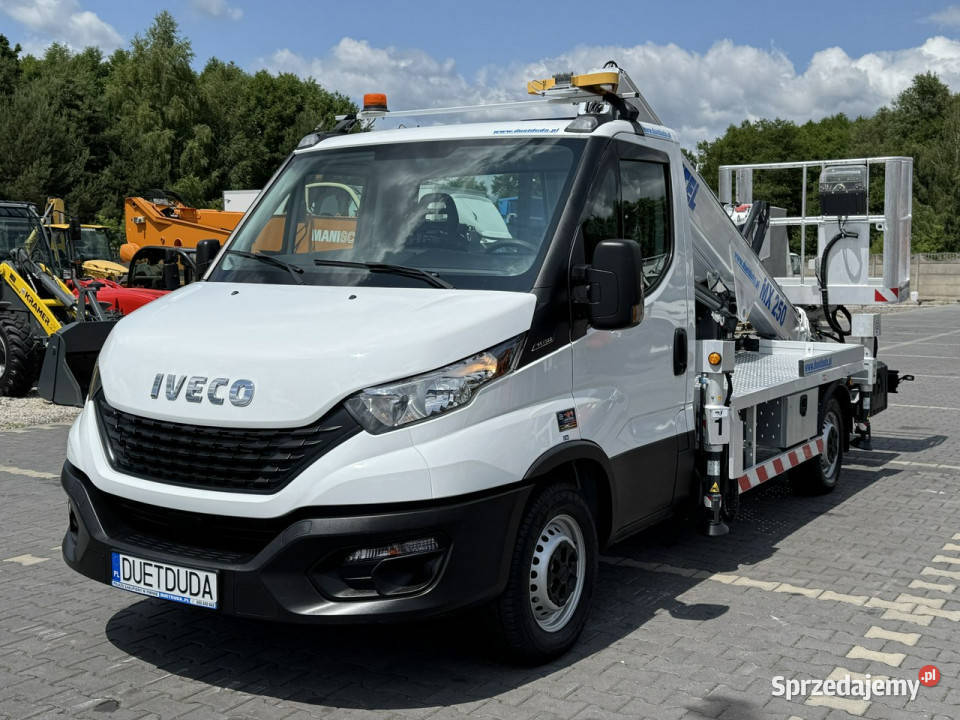 Iveco Daily 35S14 Koszowy Zwyżka Mx210 UDT Mx świętokrzyskie Widełki