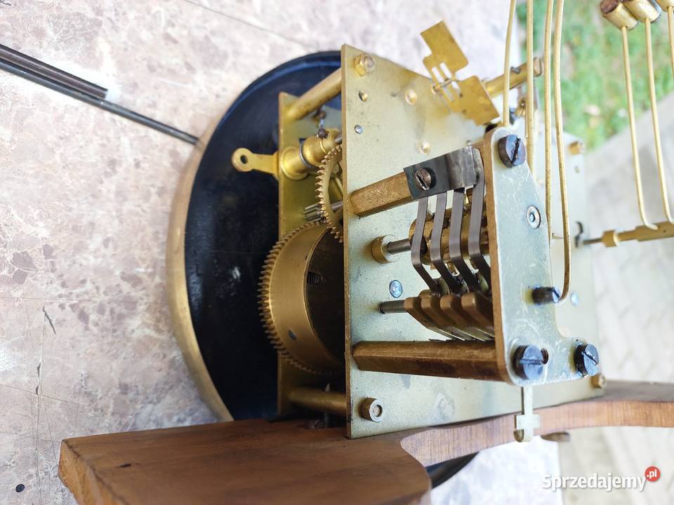 143 Zestaw mechanizm zegara kwadransowego Antyki pomorskie Tczew