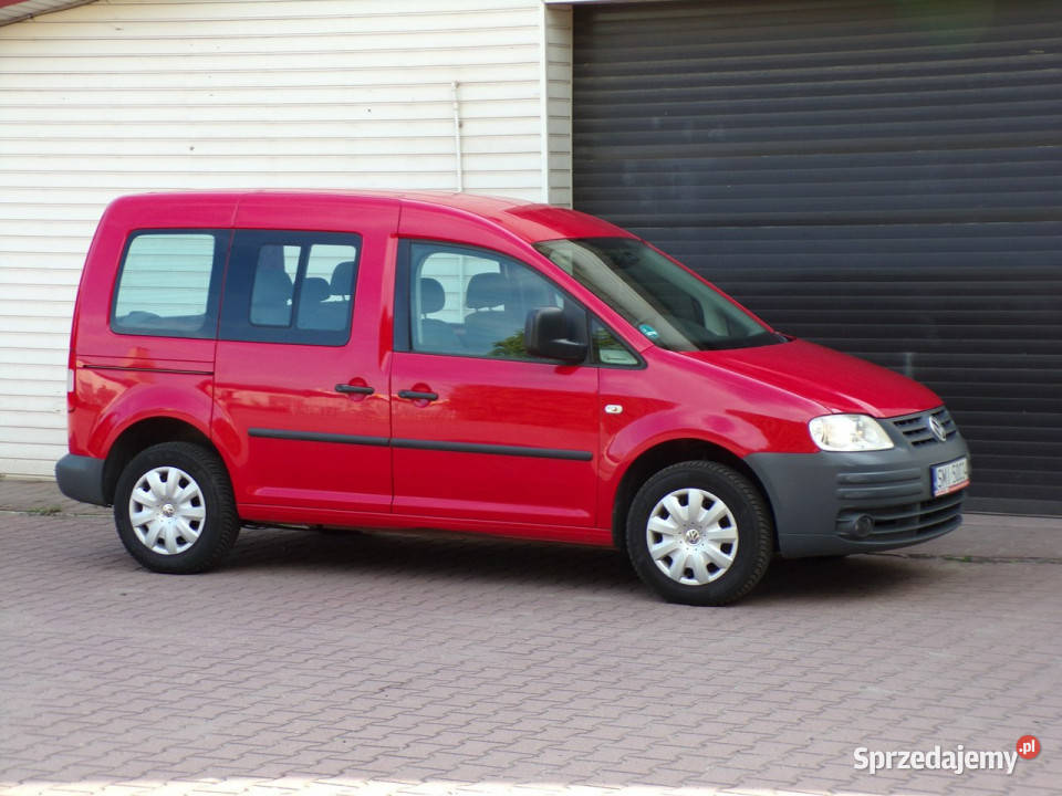 Volkswagen Caddy Klimatronic Gwarancja MPI 2010 światła przeciwmgielne Mikołów sprzedam