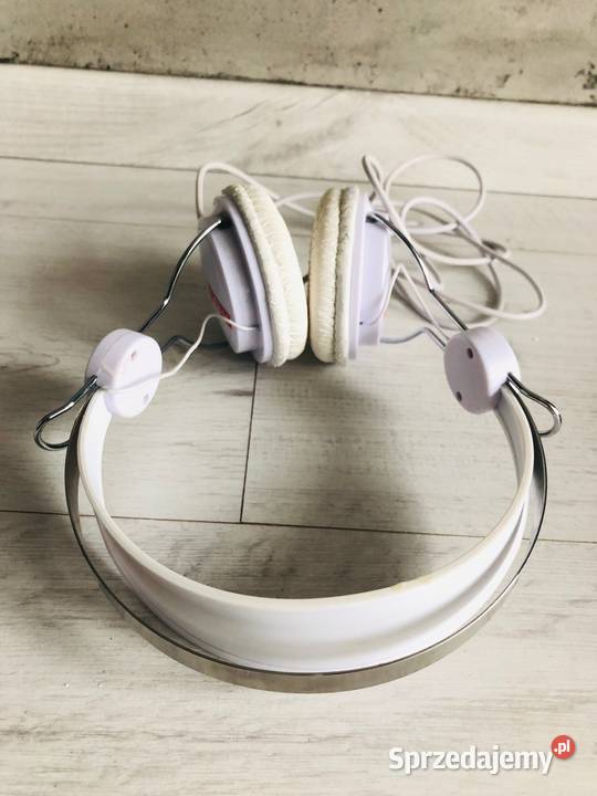 Słuchawki białe męskie granie żywiec Łódź