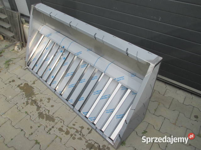 Solidny Okap Gastronomiczny z Filtrami 1507040 Ostrów Wielkopolski