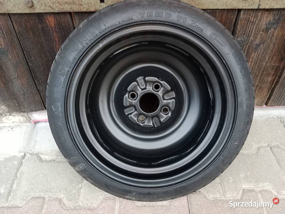 KOŁO DOJAZDOWE TOYOTA YARIS Koła dojazdowe Nozdrzec
