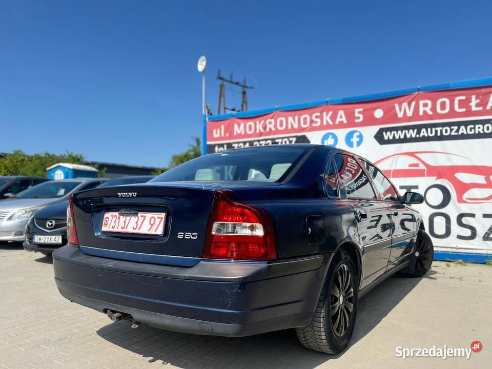 Volvo S80 20 Benzyna AUTOMAT Sedan Skory Zamiana manualna S80 Wrocław sprzedam