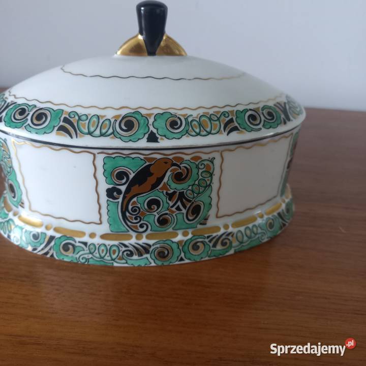 Bombonierka Hutschenreuter Fritz Klee Art Deco