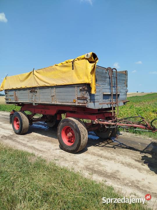 Przyczepa wywrotka 3 strony d47 d55 hl thk krone Sieradz