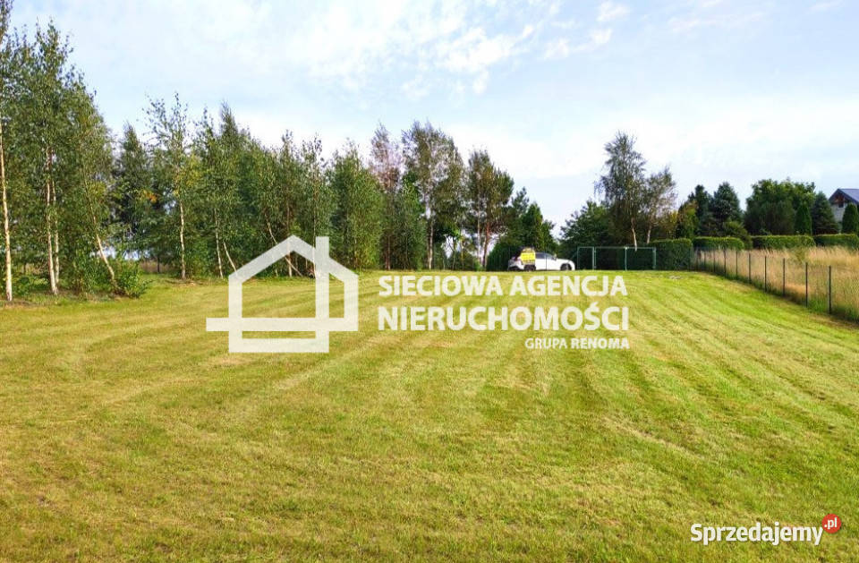 sprzedaży gruntu 1176m2 Załakowo