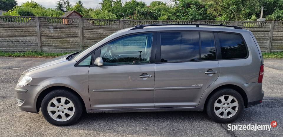Volkswagen touran 16 mpi gaz relingi dachowe łódzkie Kutno sprzedam