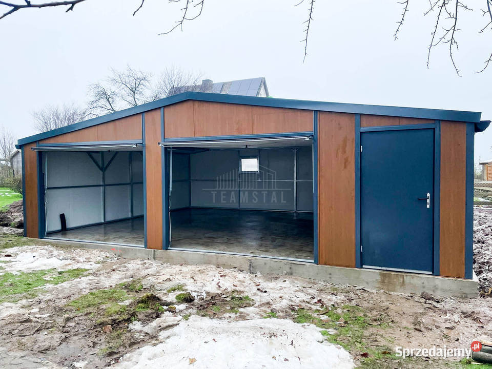 Garaż Ocieplany Płyta Warstwowa 9x6 2x Brama 54m2 dolnośląskie sprzedam
