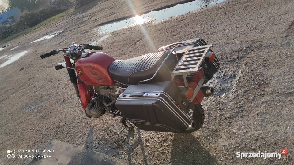BMW r605 z dokumentami do rejestracji na chodzie Leszno