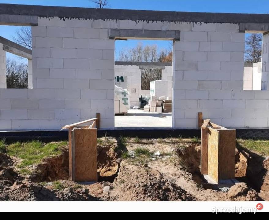 Sprzedam dom w budowie 120m2 Borów Wielki