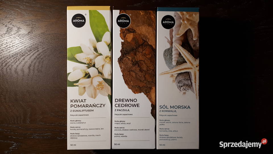 Patyczki zapachowe 50 ml x 6 różne AROMA HOME Wyposażenie wnętrz