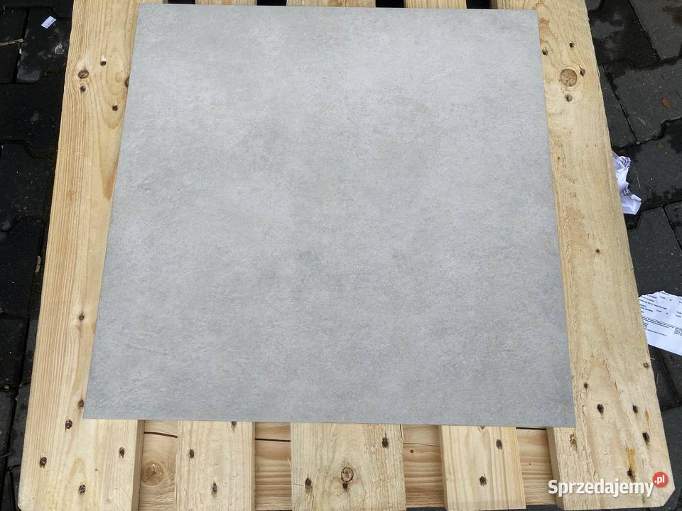Płyta tarasowa 60x60 2 grubas silver beton Zakopane