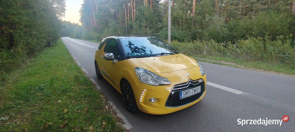 Citroen DS3 2013r 16 turbo 156 186 światła do jazdy dziennej Myszków