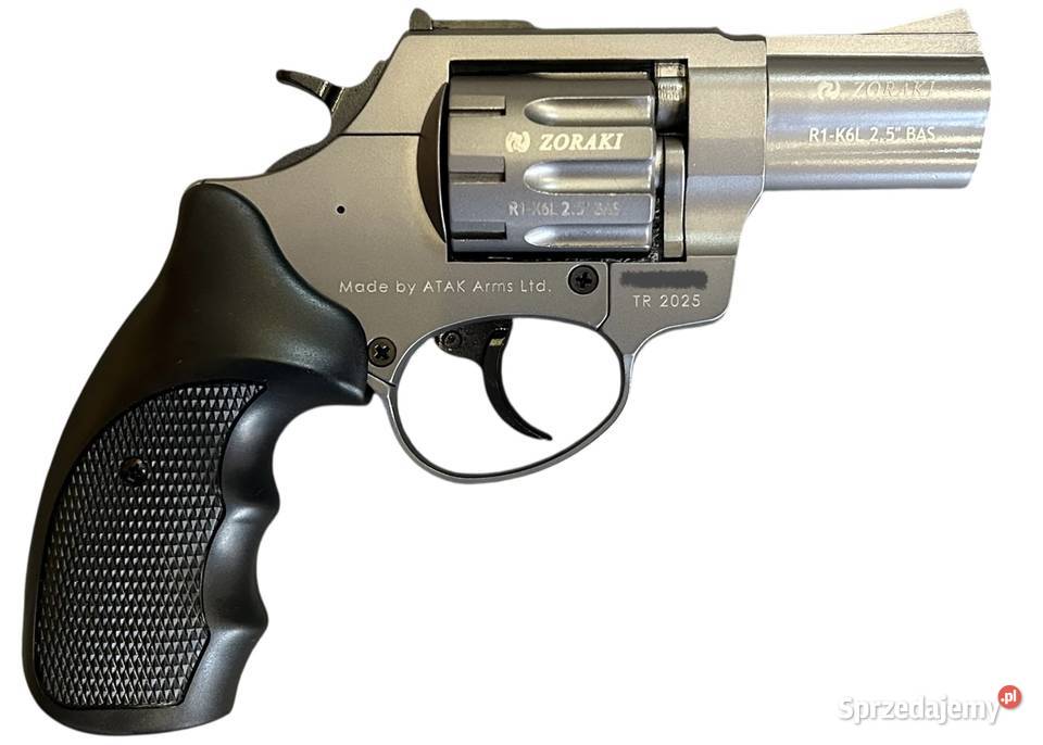 Rewolwer hukowy ZORAKI 6mm SZARY TYTANOWY 100 Poznań