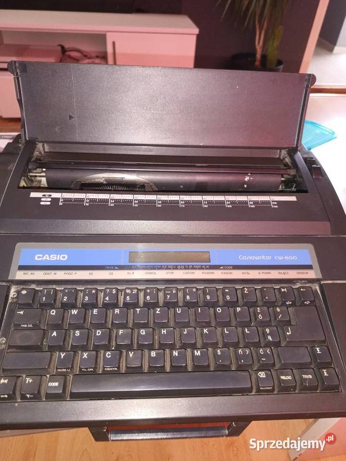 Elektroniczna maszyna do pisania CASIO CW 600 sprzedam