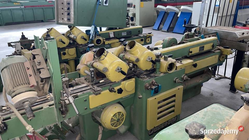 Strugarkalistwiarka czterostronna Gabbiani GS120 Produkcja Juszczyn