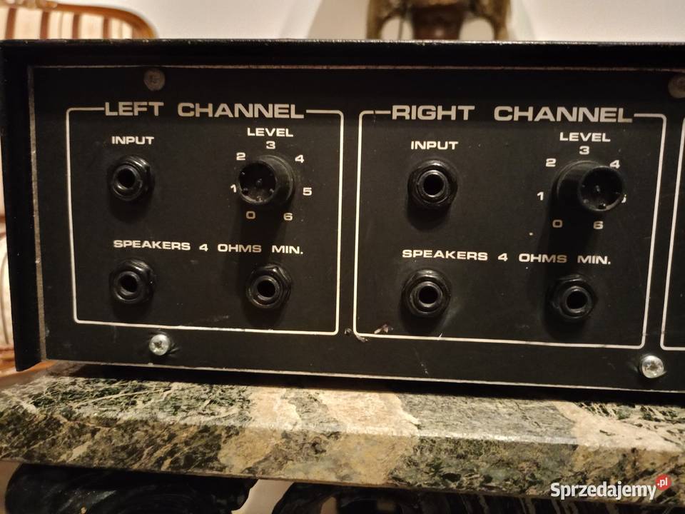 Zabytkowy Wzmacniacz NJD SA220 4 Ohm Vintage Drawski Młyn