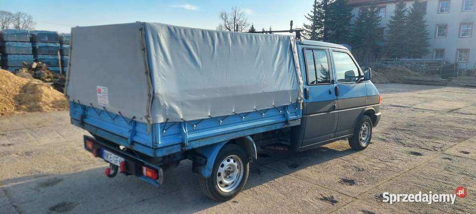 VOLKSWAGEN T4 24D DOKA BRYGADÓWKA 289870km warmińsko-mazurskie Kętrzyn