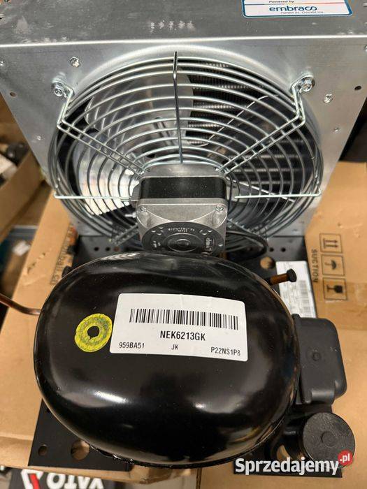 NOWY Agregat chłodniczy Embraco UNEK6213GK Magazynowanie Paczków