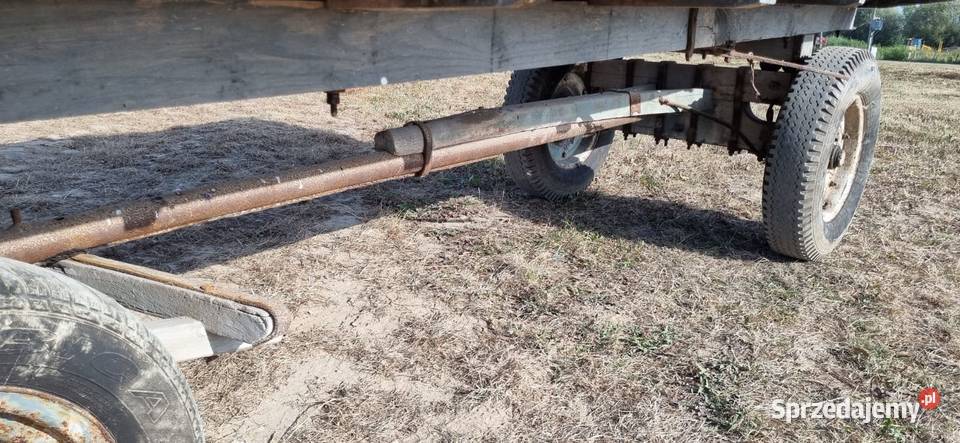 Przyczepka dwuosiowa wóz Proszowice