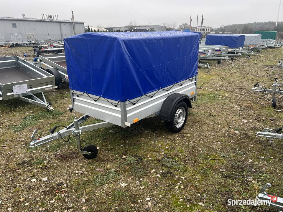 Przyczepa 203x110 BORONIEWIADÓW 750 DMC NOWOŚĆ Niewiadów Burtowe i plandeki