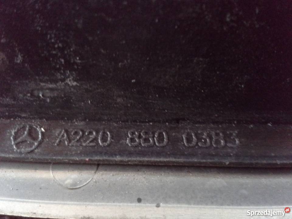 Atrapa chłodnicy grill Mercedes w220 przed lifte Karoseria Karoseria Częstochowa
