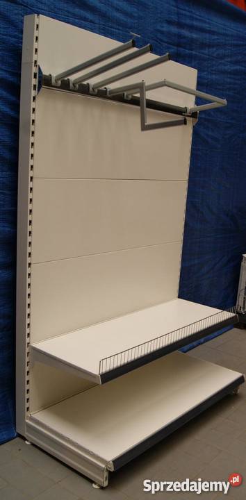 REGAŁY SKLEPOWE METALOWE przyścienne tegometall Ostrołęka