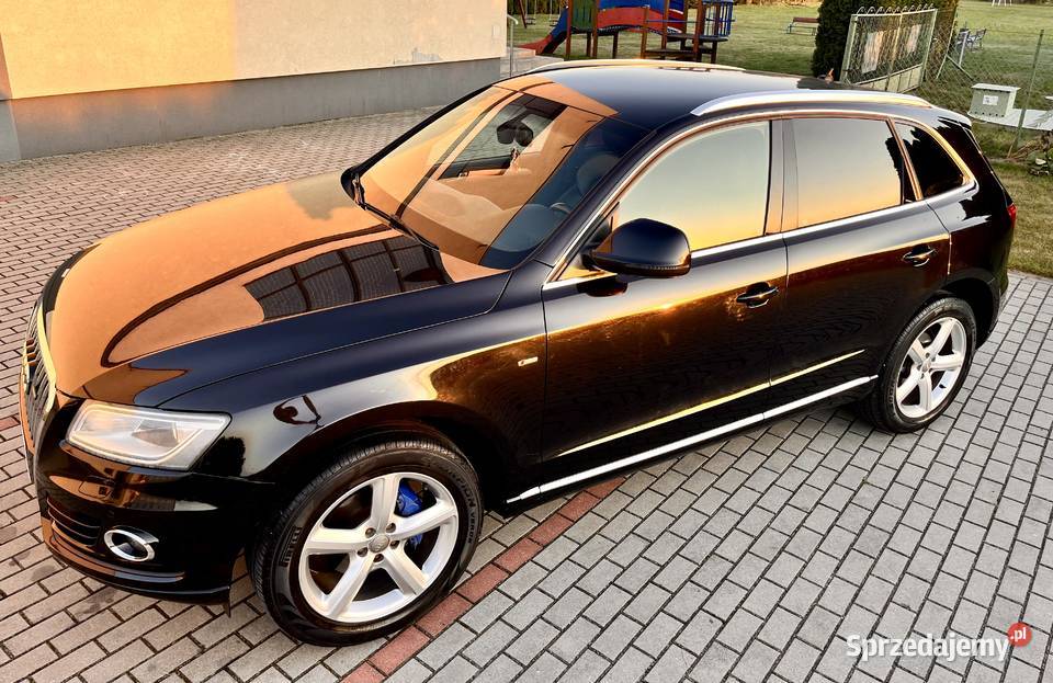 Audi q5 Salon Polska Bogate wyposażenie Rok produkcji 2013 Andrzejewo