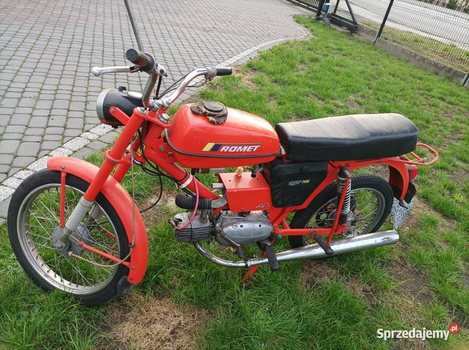 sprzedam motomower Romet 0gar 200 zarejestrowany Ozimek