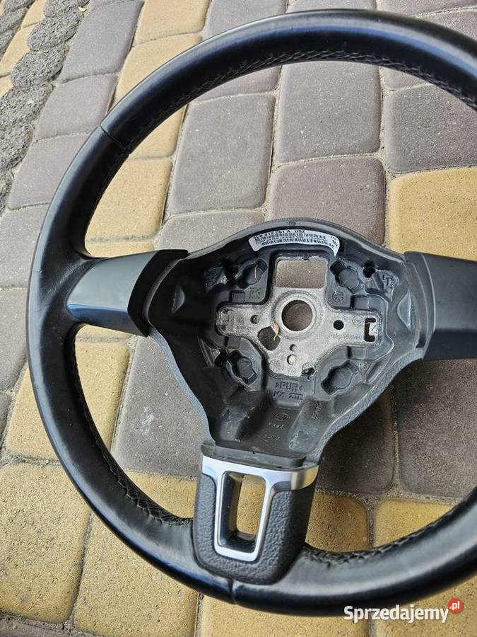 Kierownica skórzana Oryginalna VW Golf VI Jetta Radom