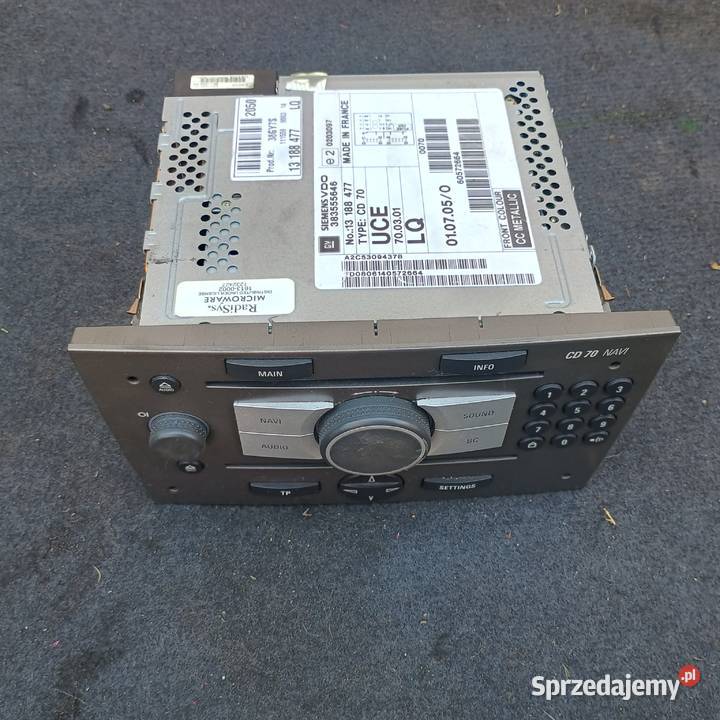 Radio Opel Vectra C Lublin