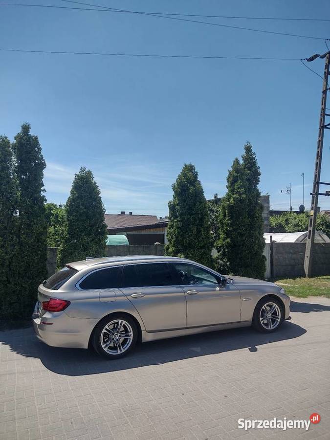 Bezwypadkowe BMW F11ManualNiski PrzebiegM pakiet MP3 Strzelno
