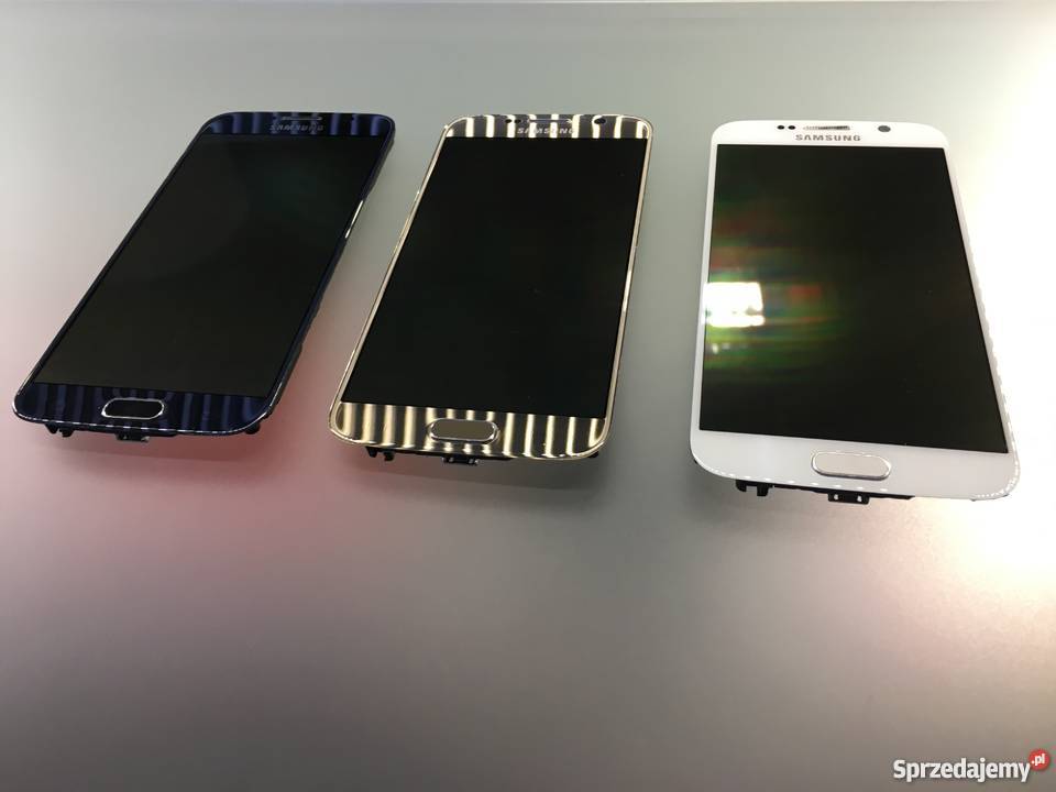 Wymiana wyświetlacza Samsung Galaxy S6 ekran Usługi informatyczne mazowieckie usługi it